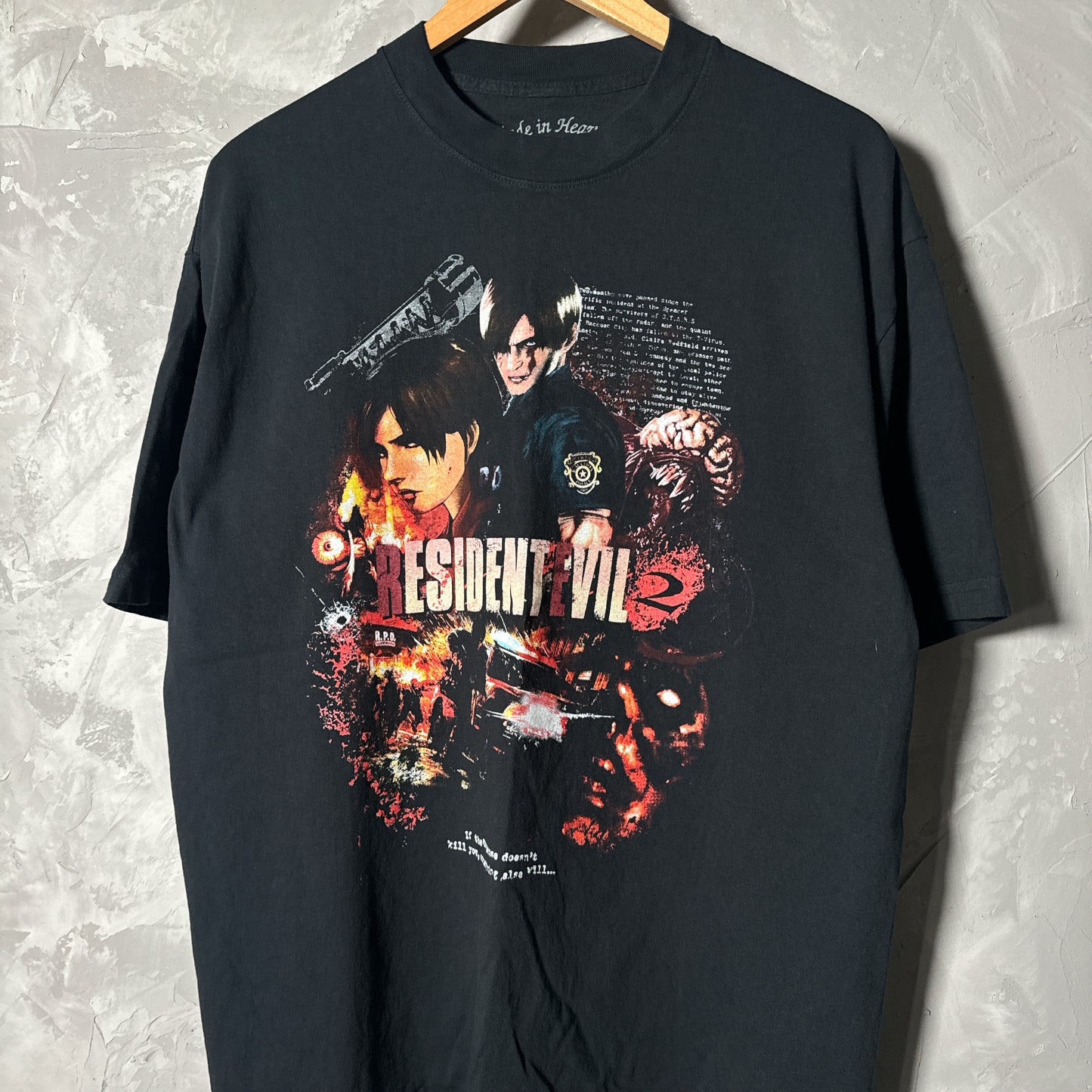 Double sided shirt large