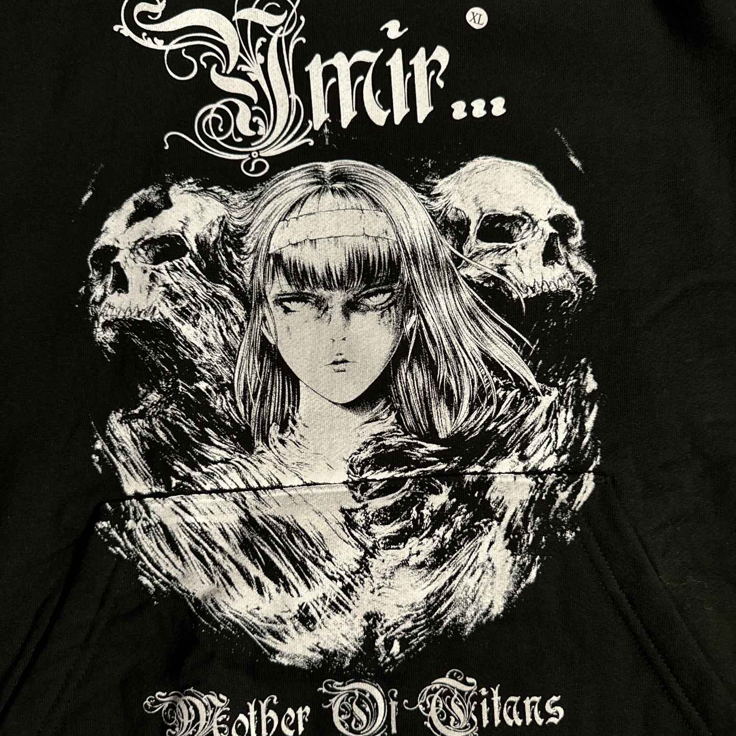 Double sided hoodie X-Large