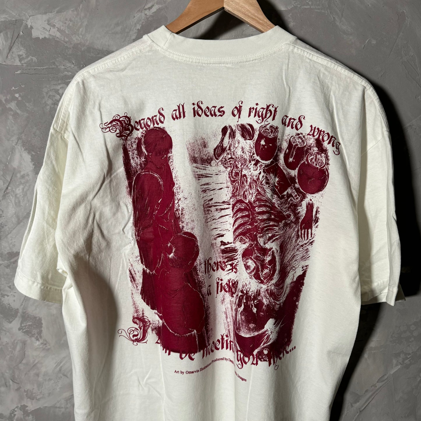 Double sided shirt large