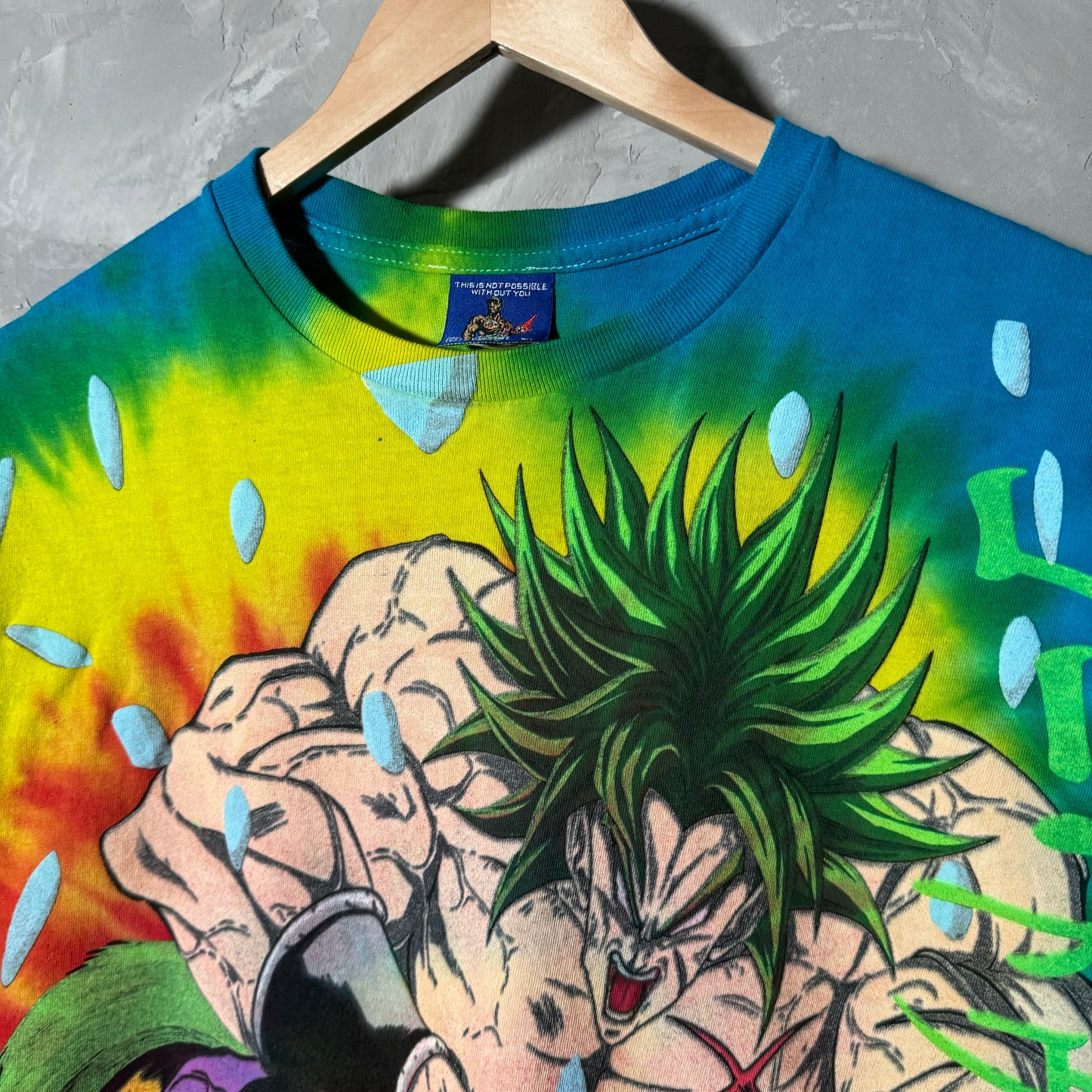 Double sided shirt tie dye shirt X-Large