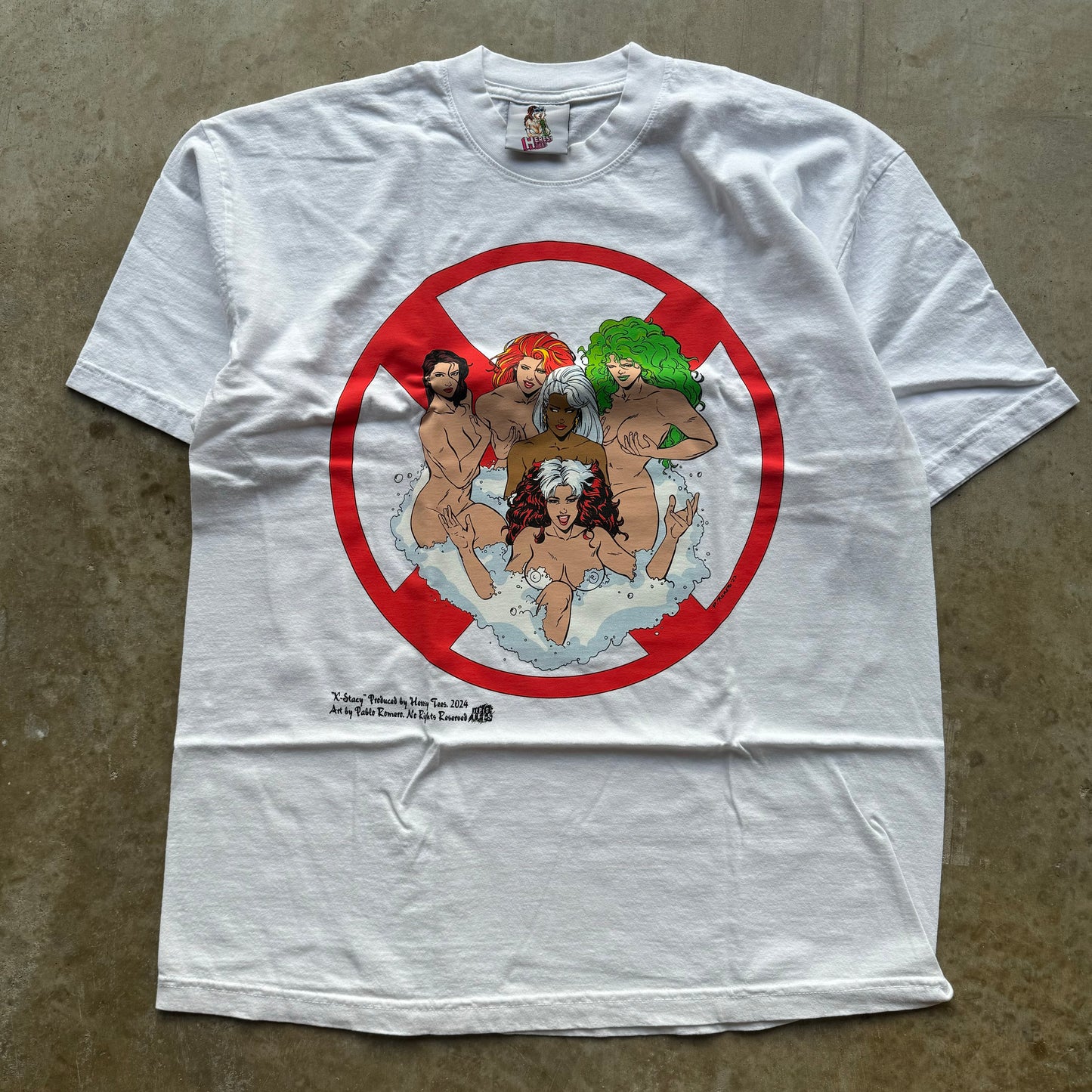 Single sided shirts multiple