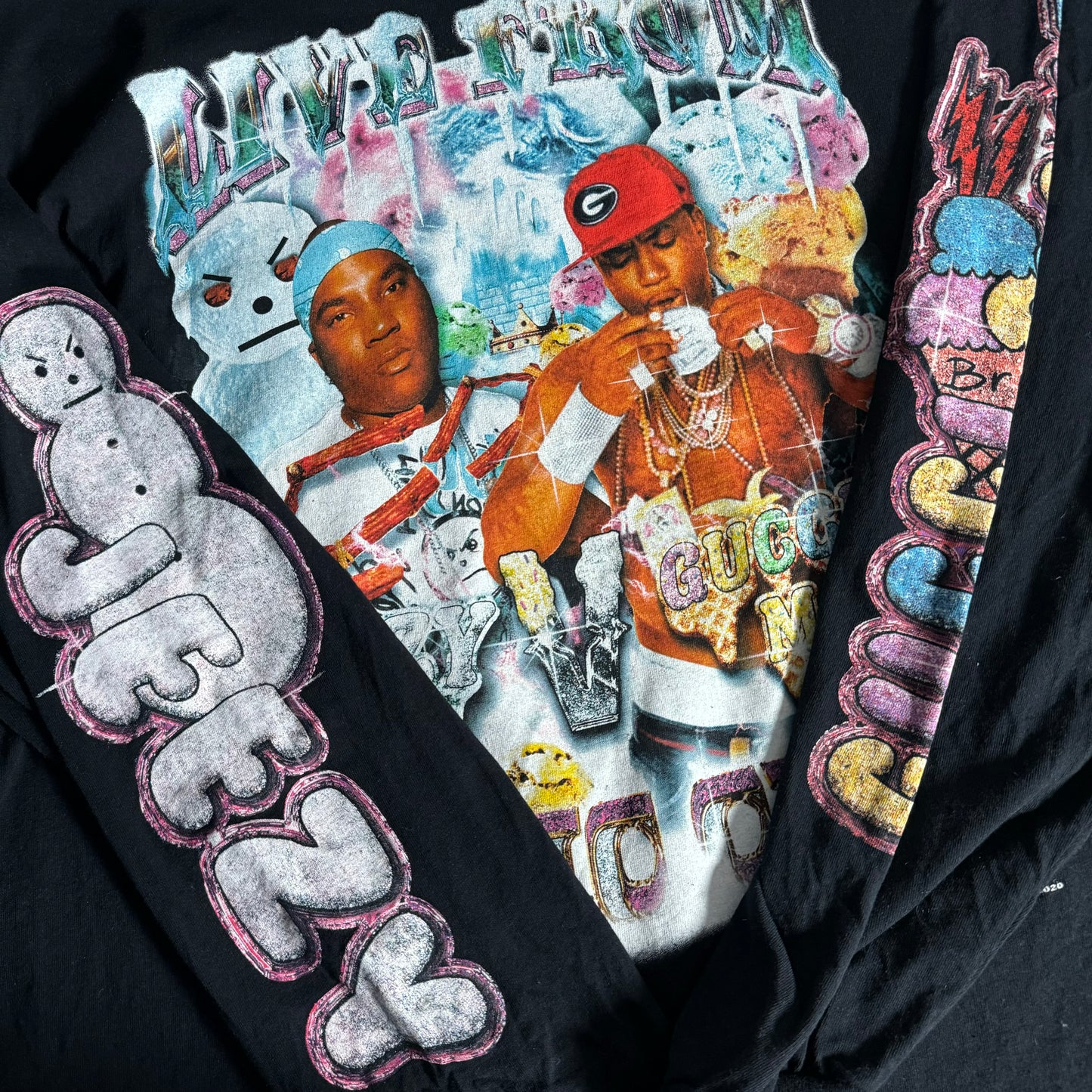 Double sided longsleeve shirt 2xlarge