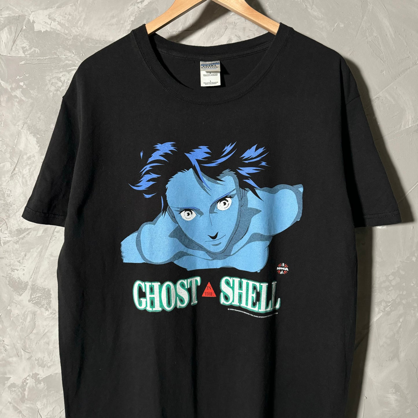 Single sided vintage blank shirt large