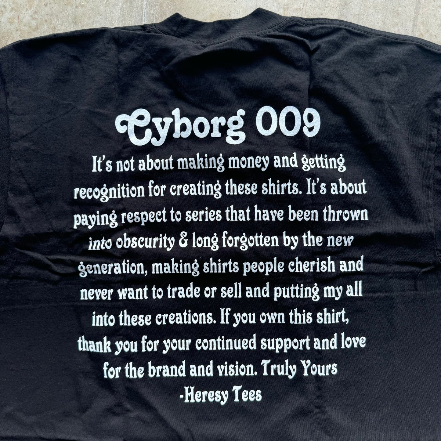 Single sided shirts multiple