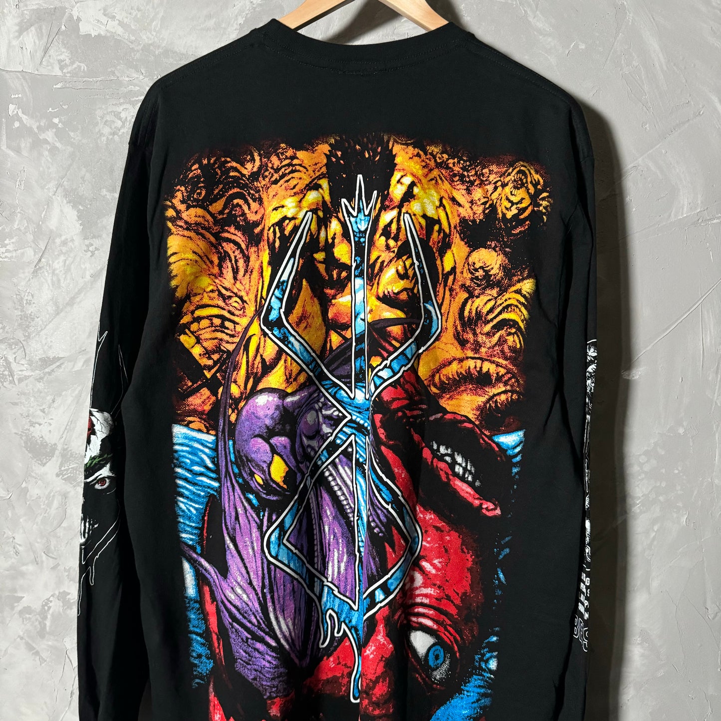 Double sided longsleeve shirt X-Large