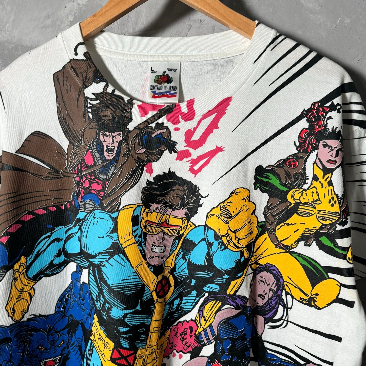 All over print shirt large