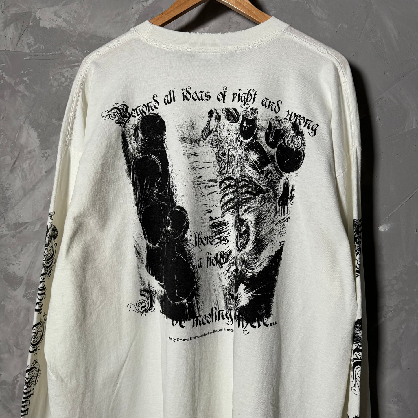 Double sided longsleeve 2xlarge