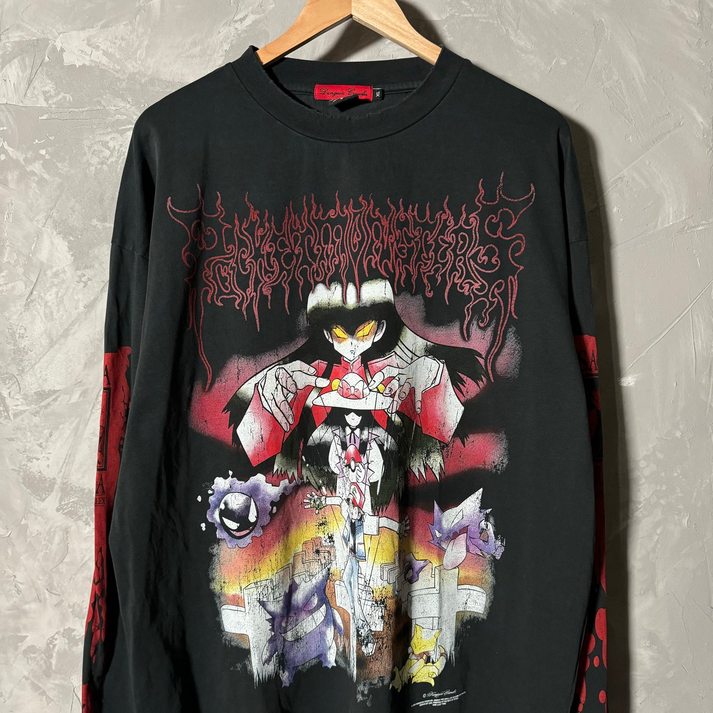 Double sided longsleeve shirt X-Large