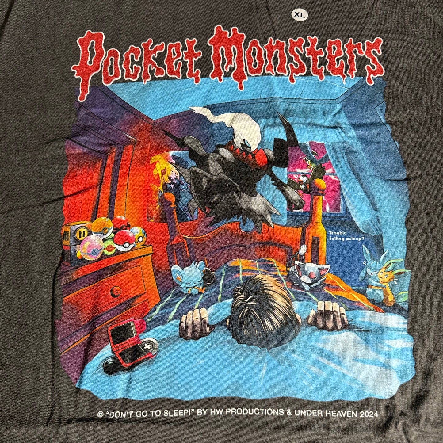 Single sided long sleeve X-large