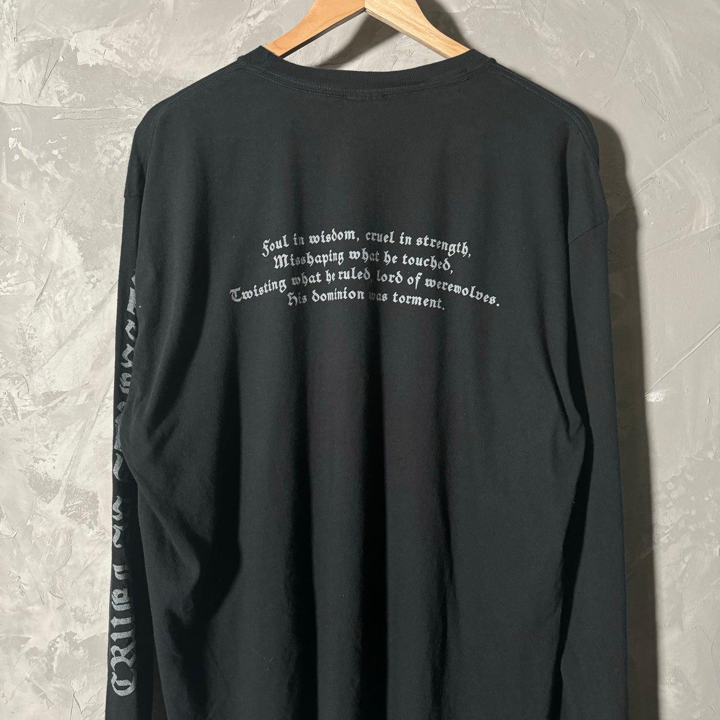 Double sided longsleeve shirt X-Large
