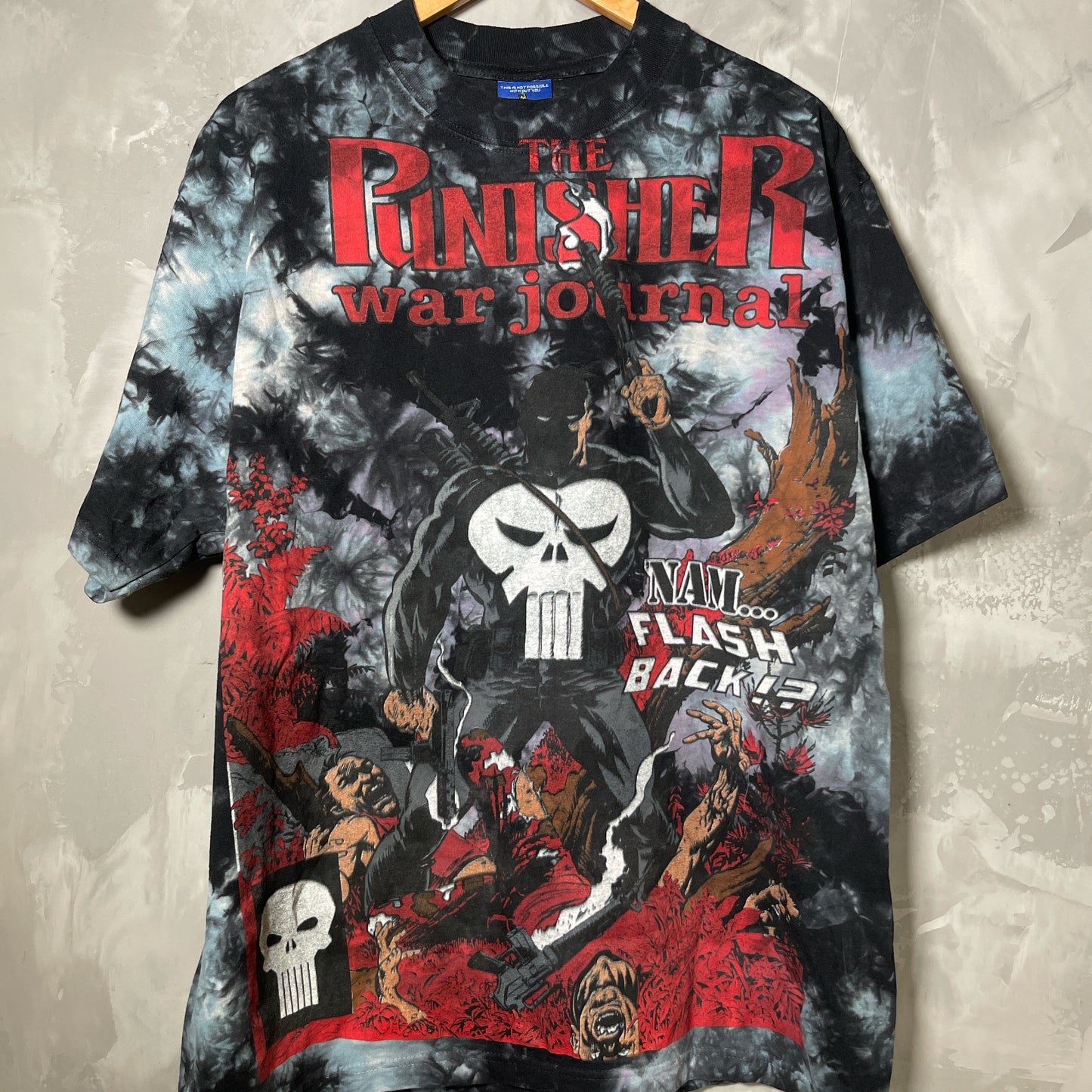 Double sided shirt tie dye large