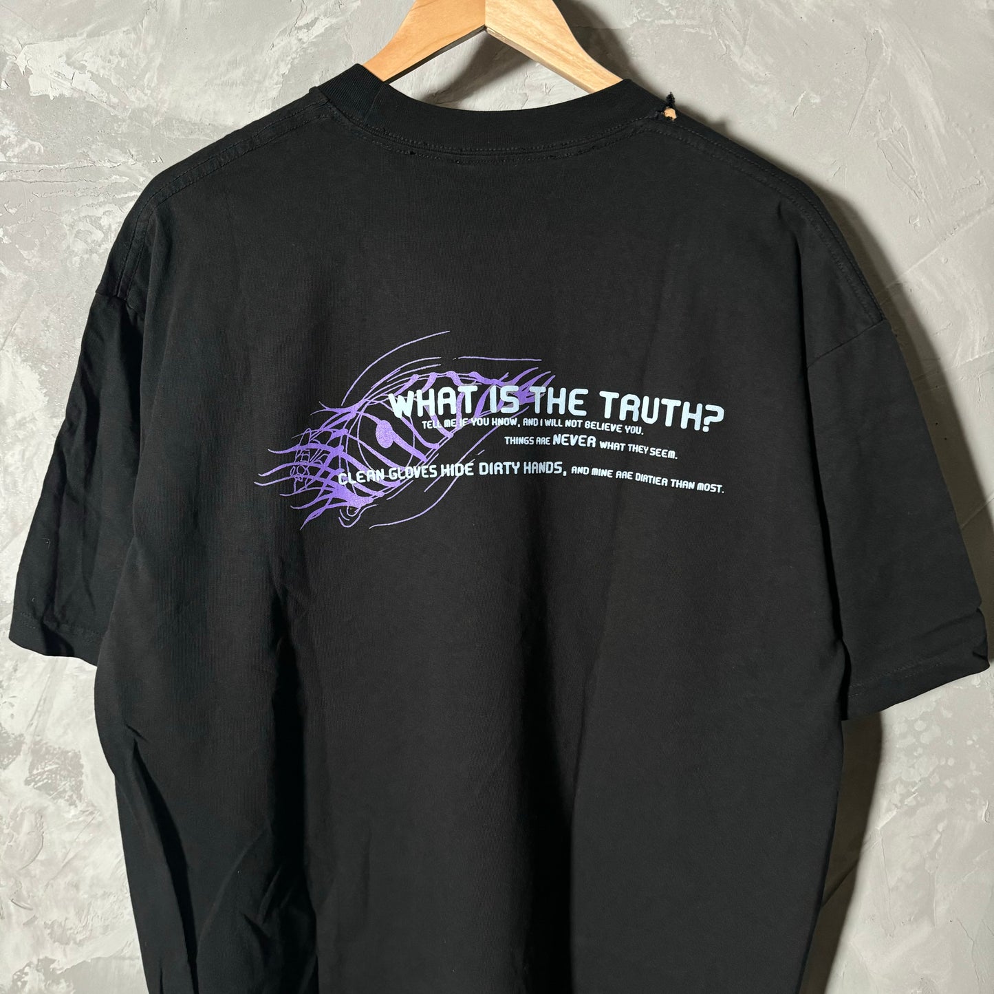 Single sided shirt large