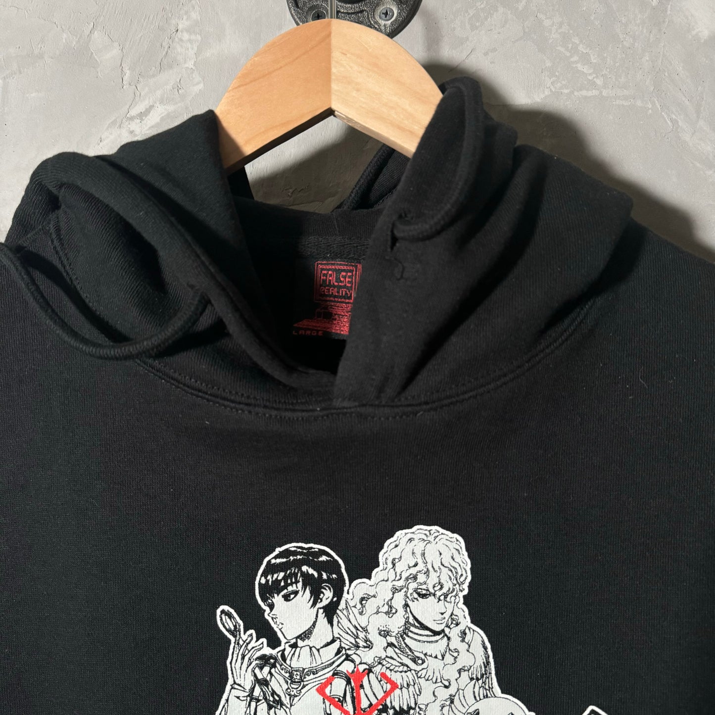 Single sided hoodie large
