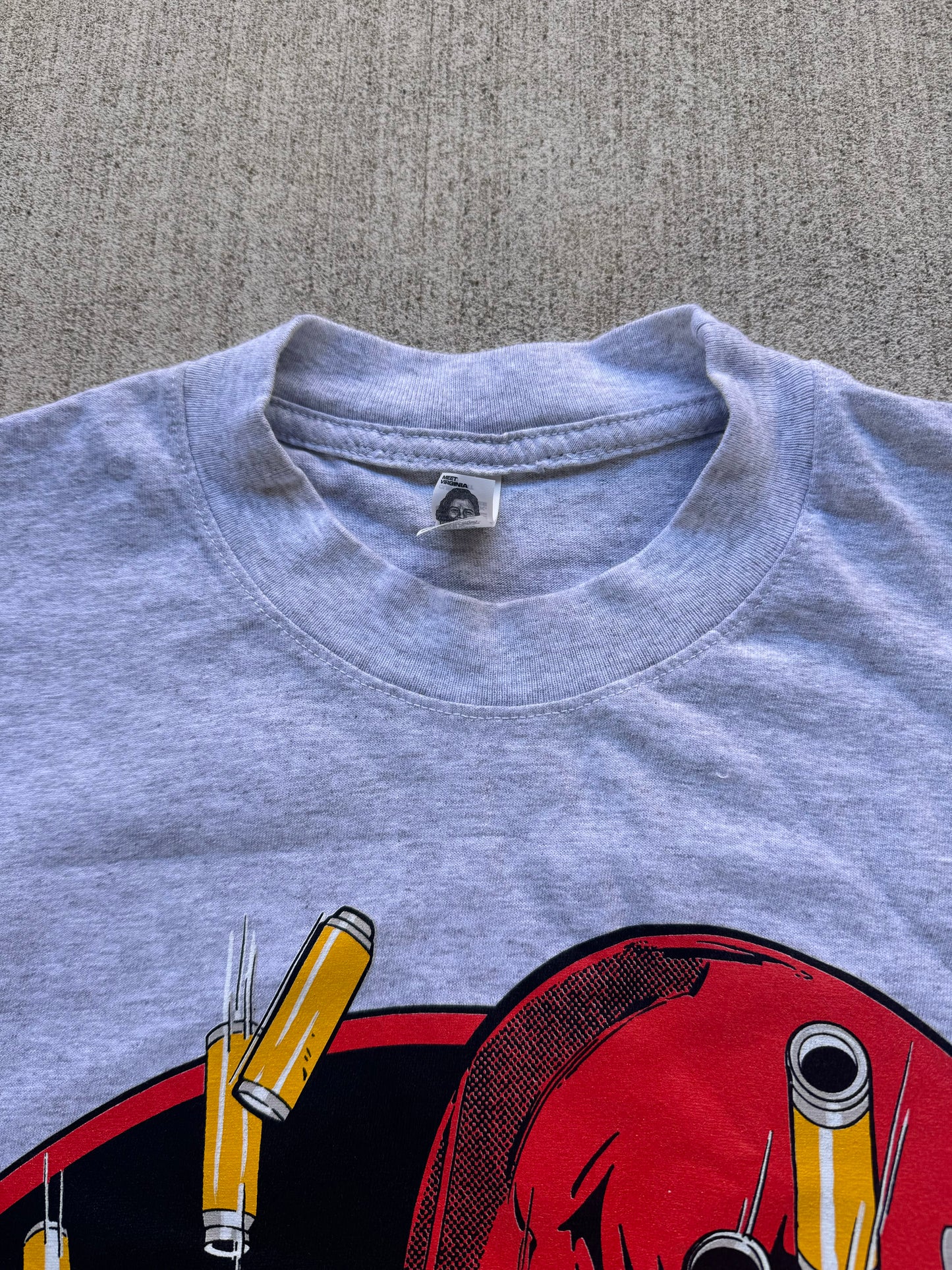 Heather Grey Circle T TAGLESS