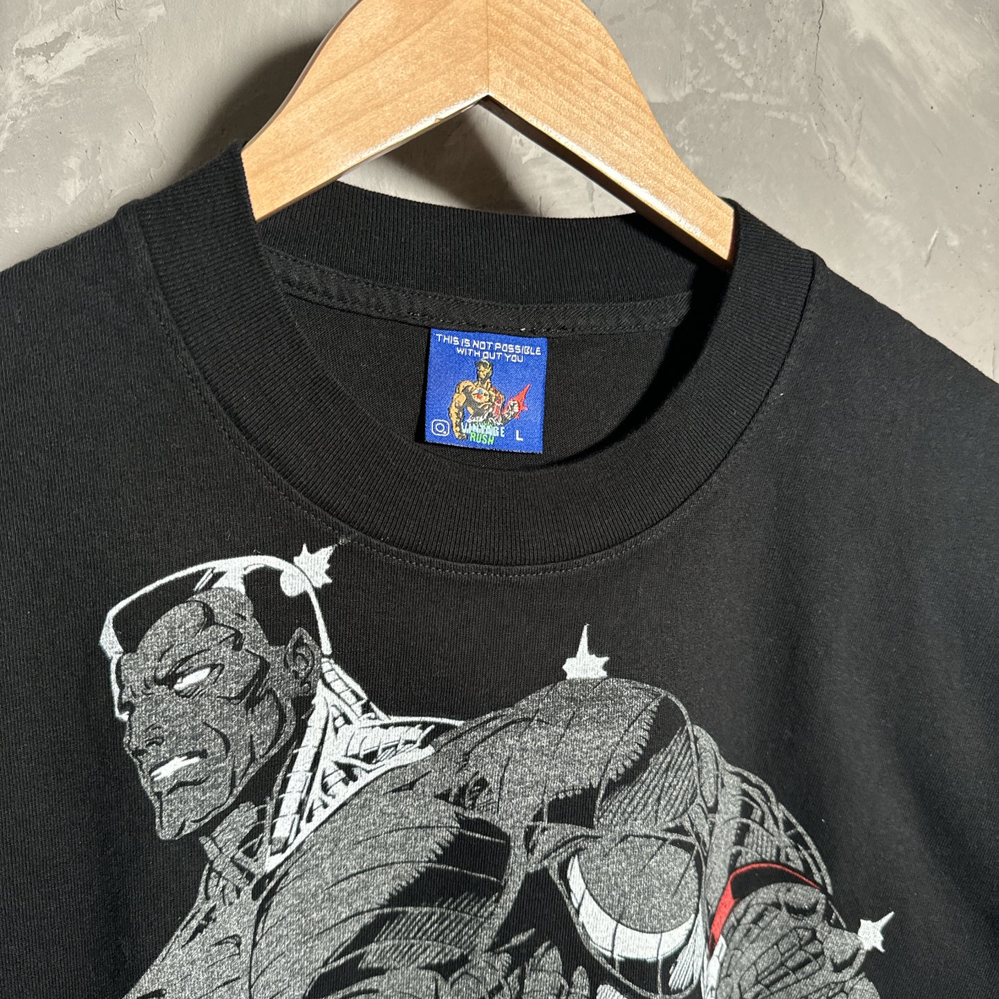 Single sided jumbo shirt large