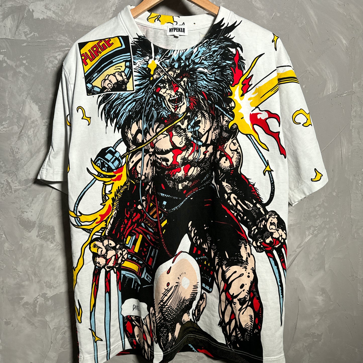 All over print shirt large