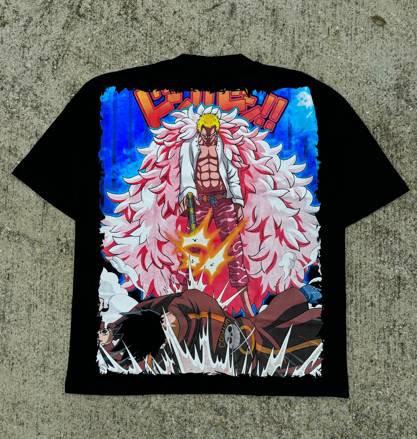 Double sided flamingo shirt