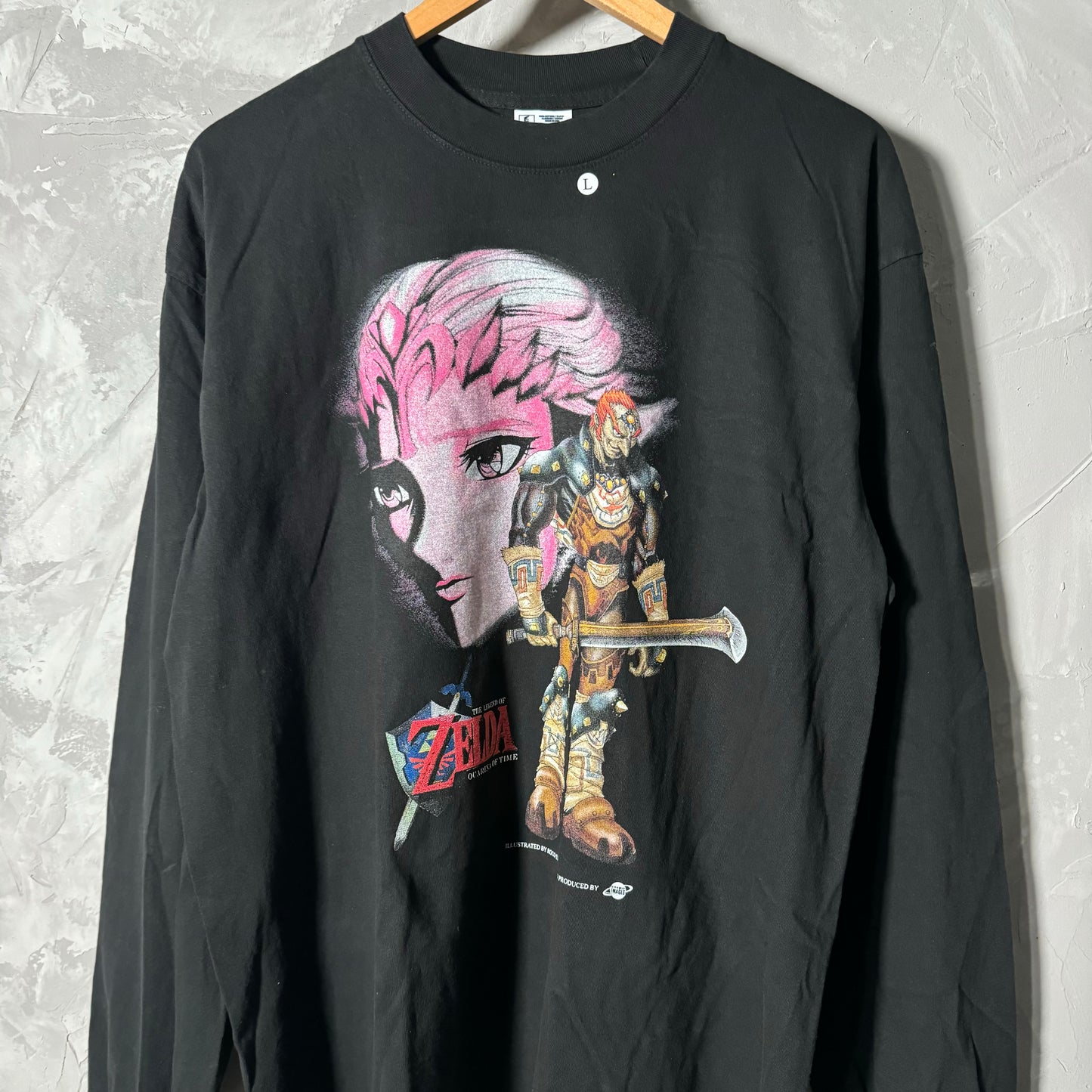 Single sided longsleeve shirt