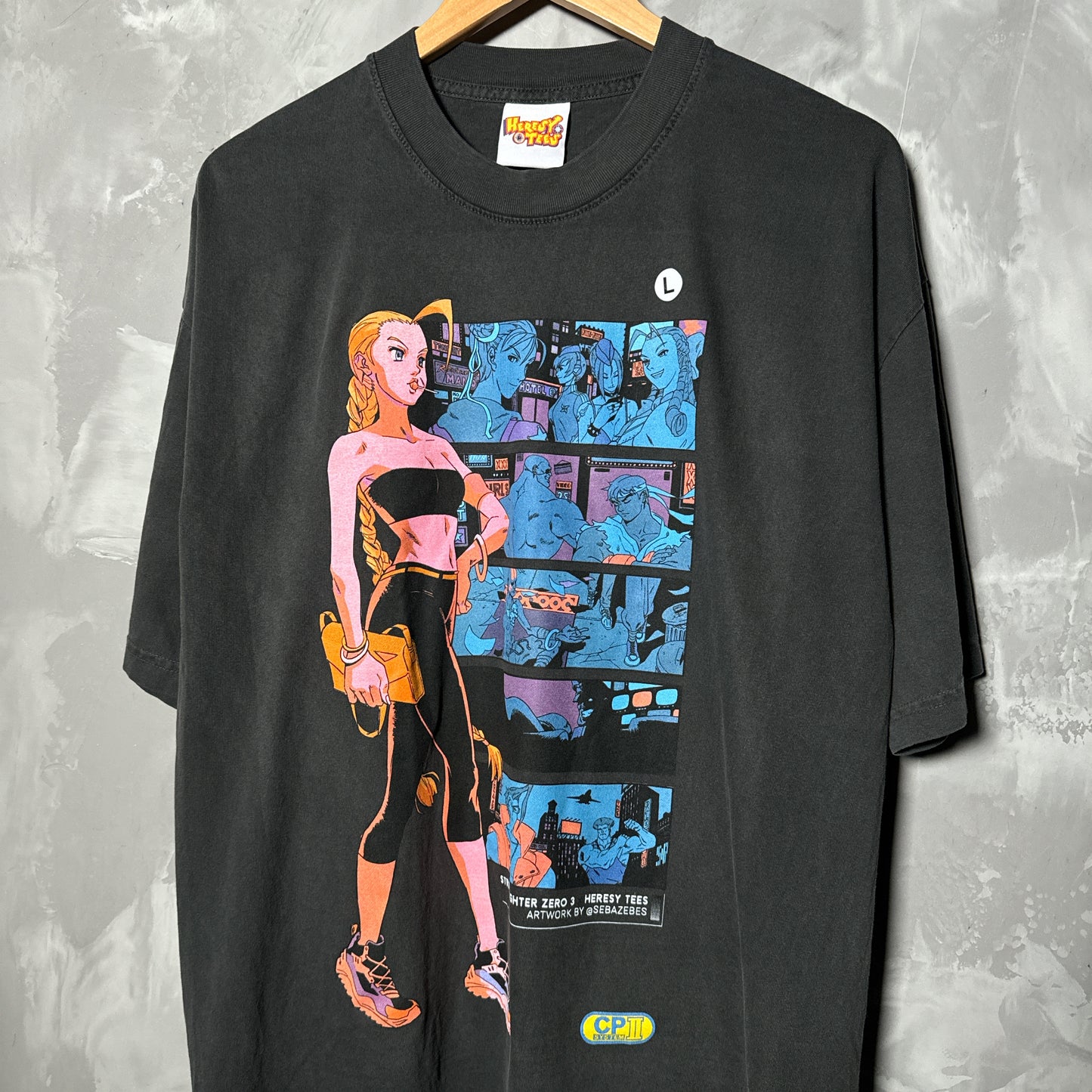 Single sided shirt large