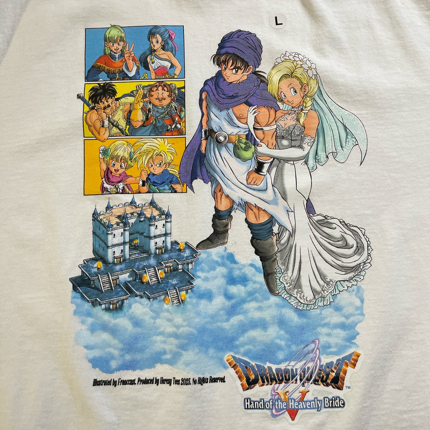 Single sided shirt large