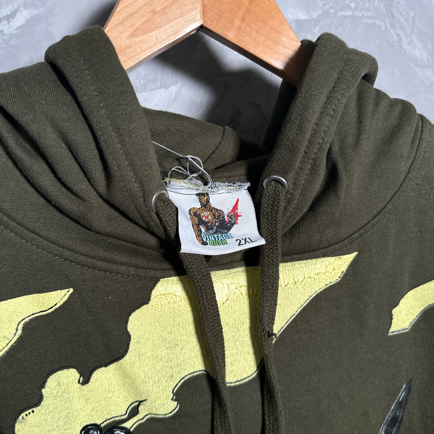 Single sided hoodie 2xlarge