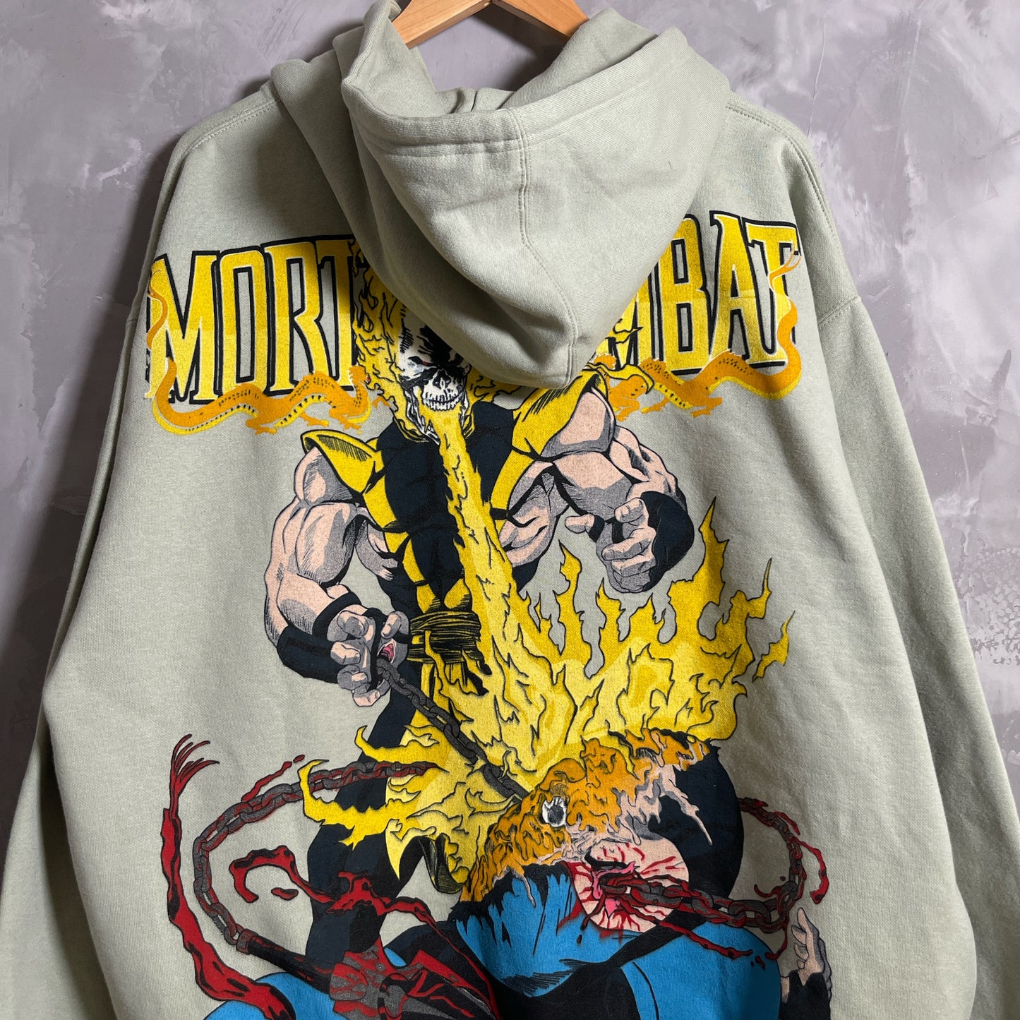 Double sided hoodie 2xlarge