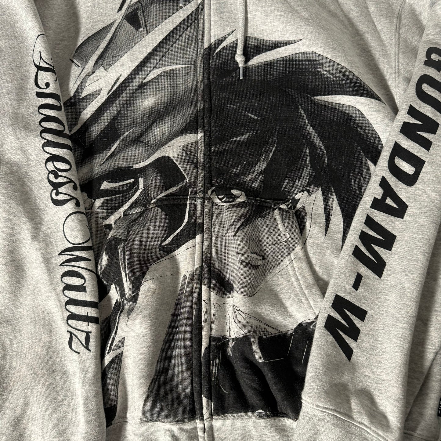 Zip up longsleeve hoodie small