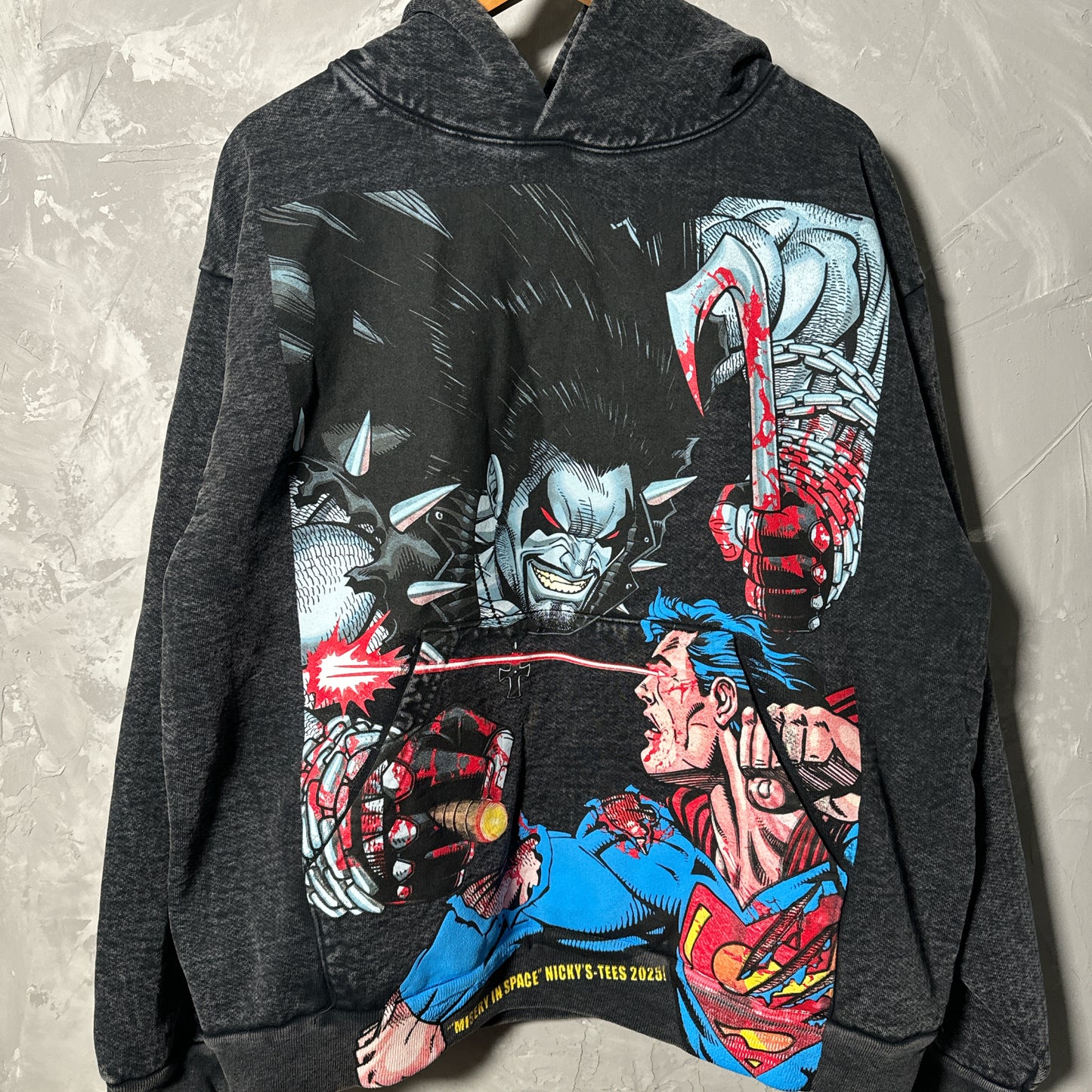 Single sided hoodie large