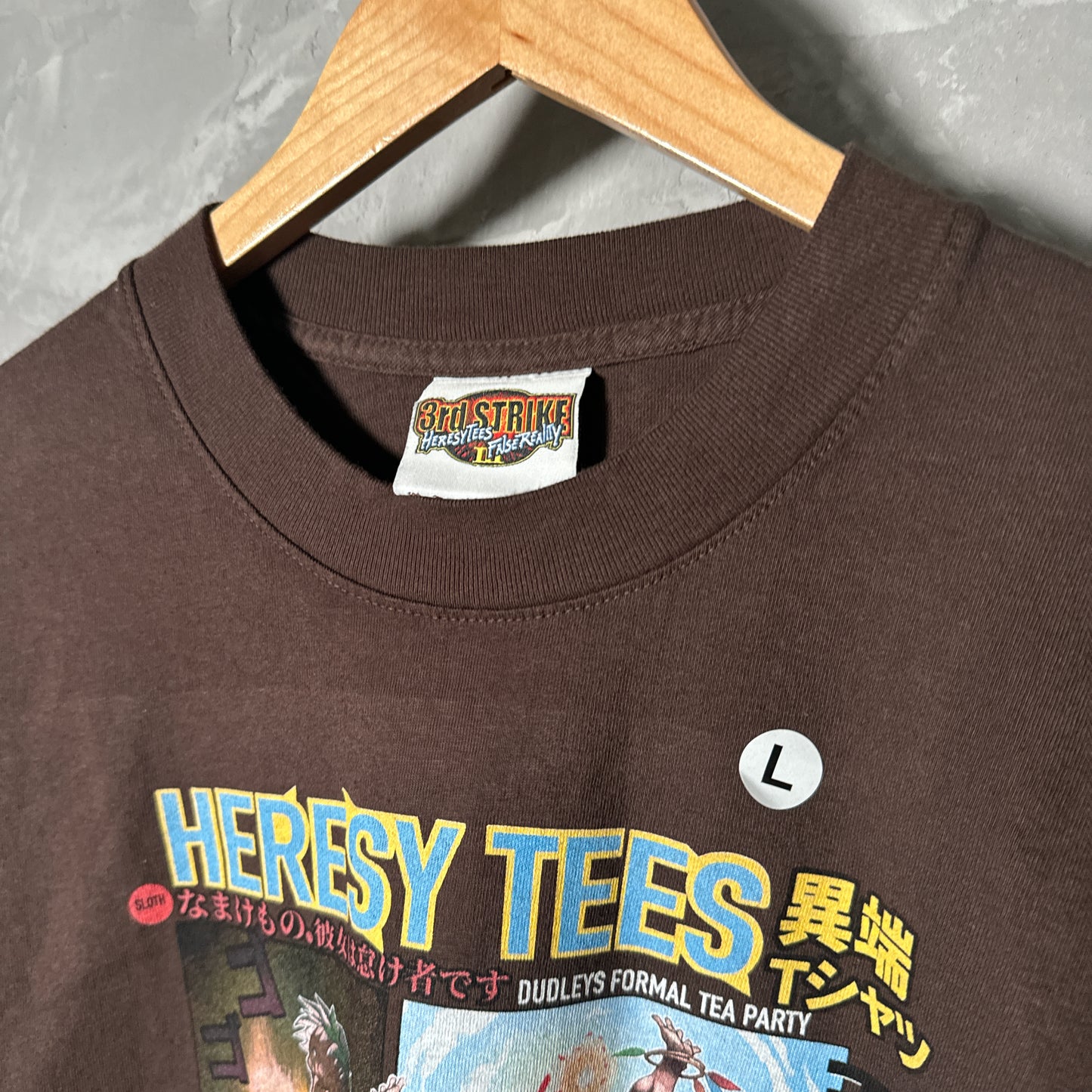 Single sided shirt large