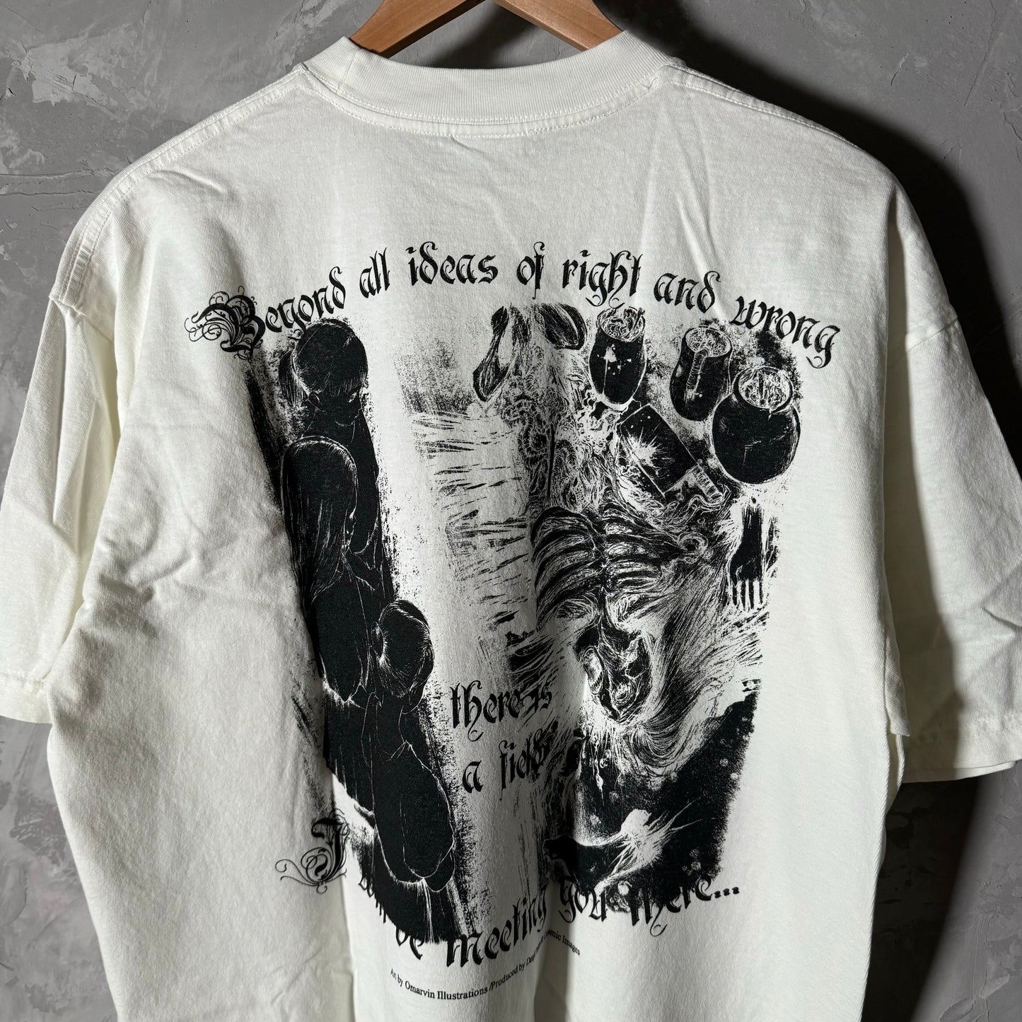 Double sided shirt large