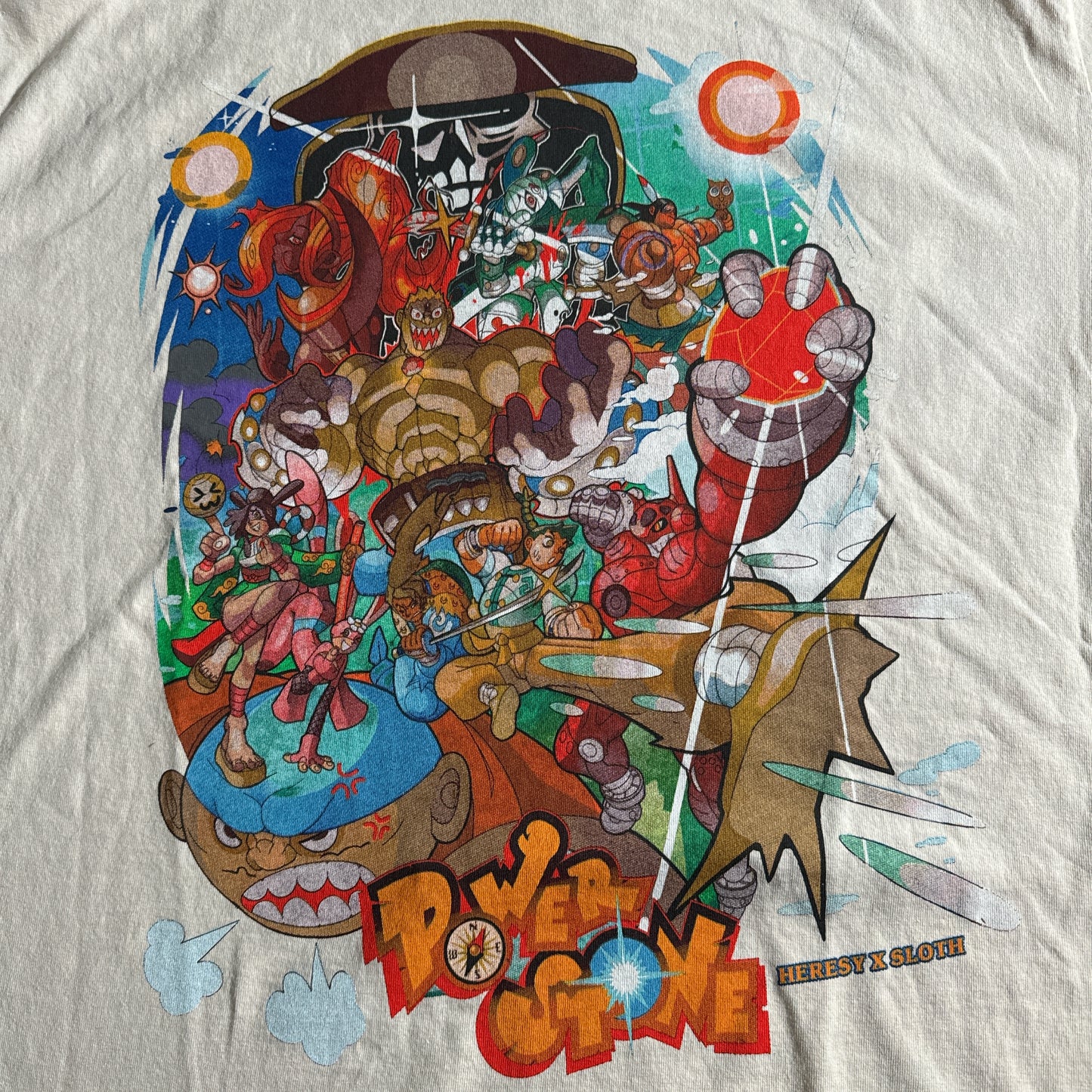 Single sided shirt large