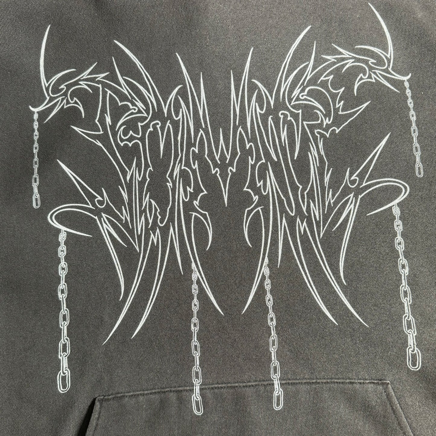 Single sided hoodie large