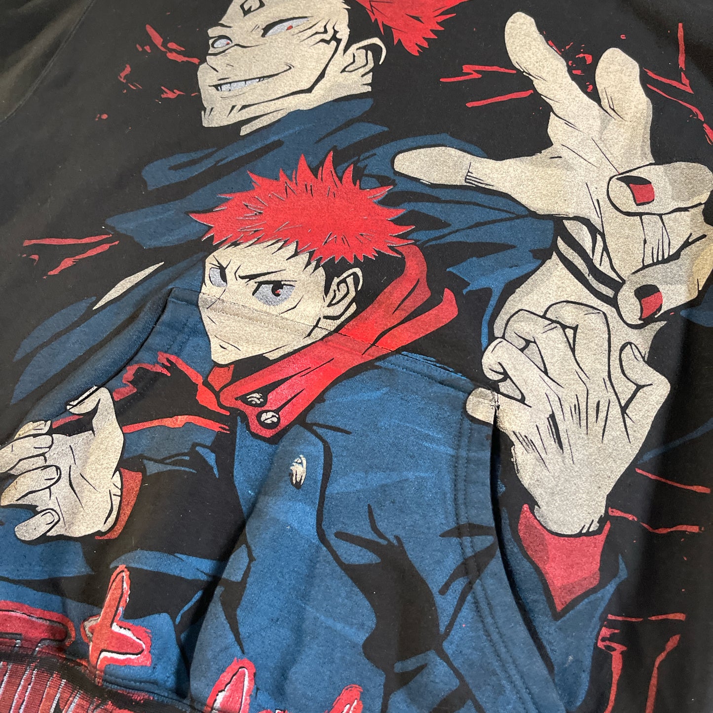 Double sided hoodie 2xlarge