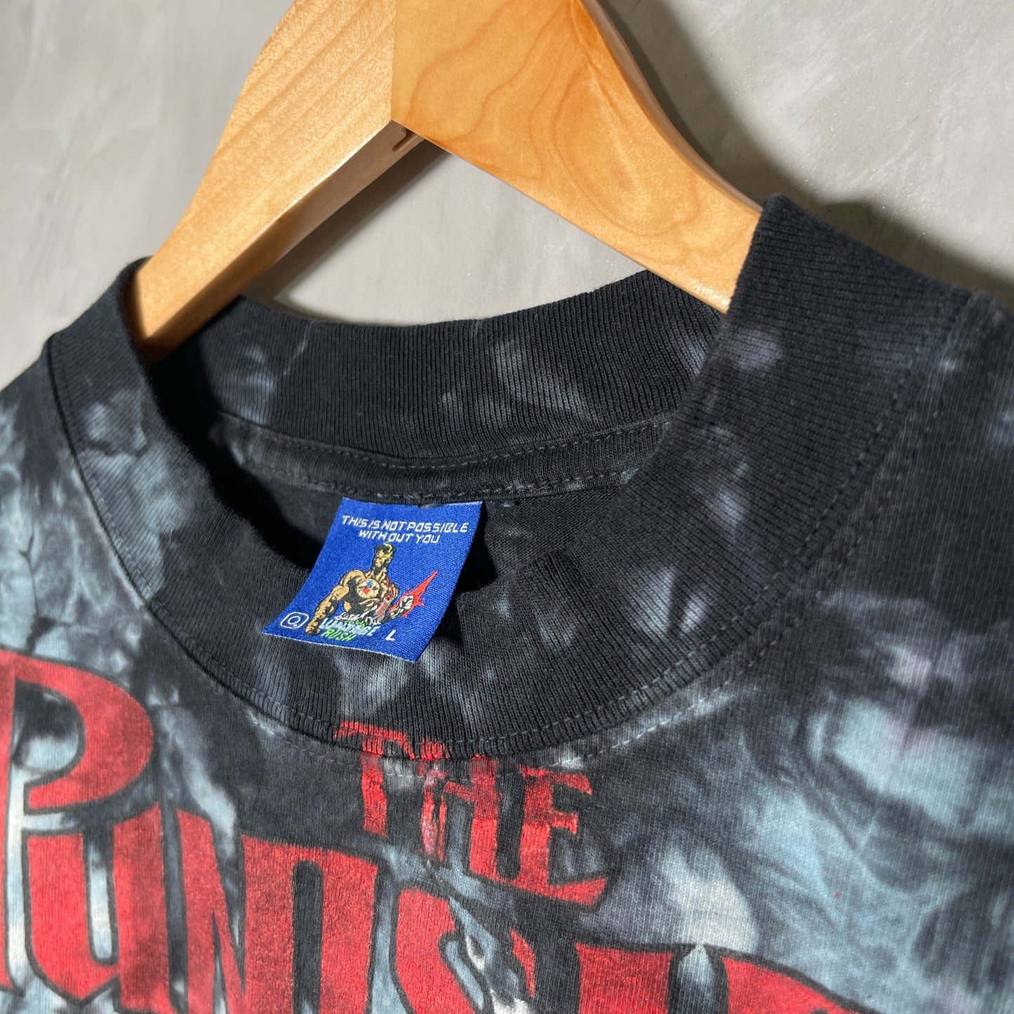 Double sided shirt tie dye large