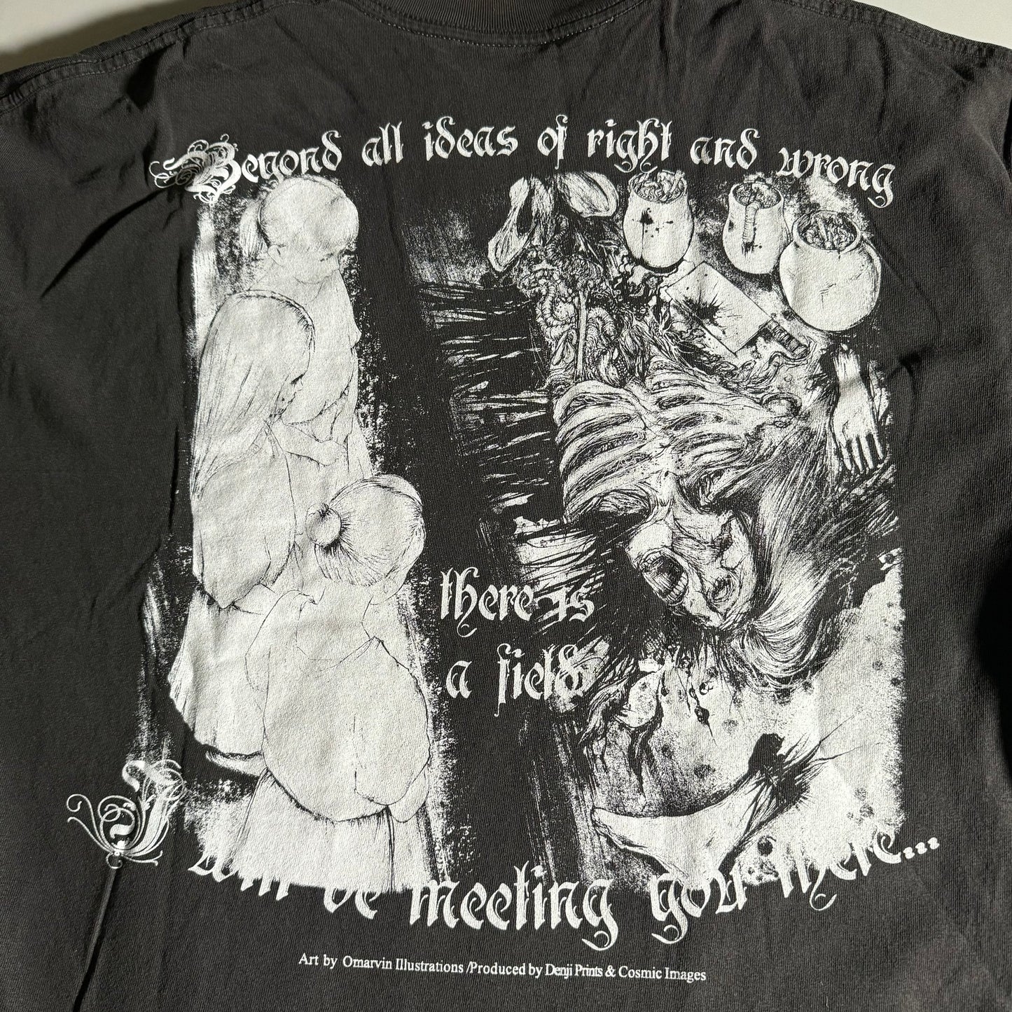 Double sided shirt large