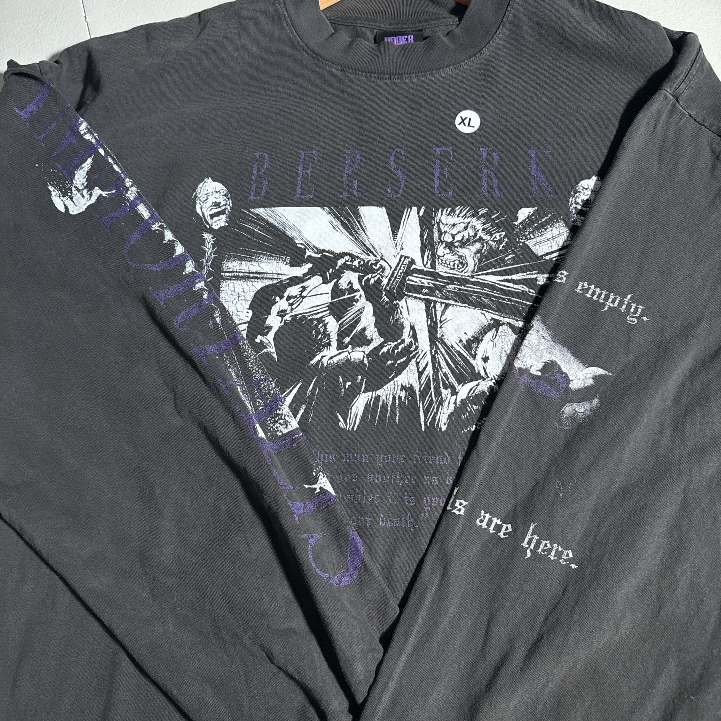 Double sided longsleeve X-Large