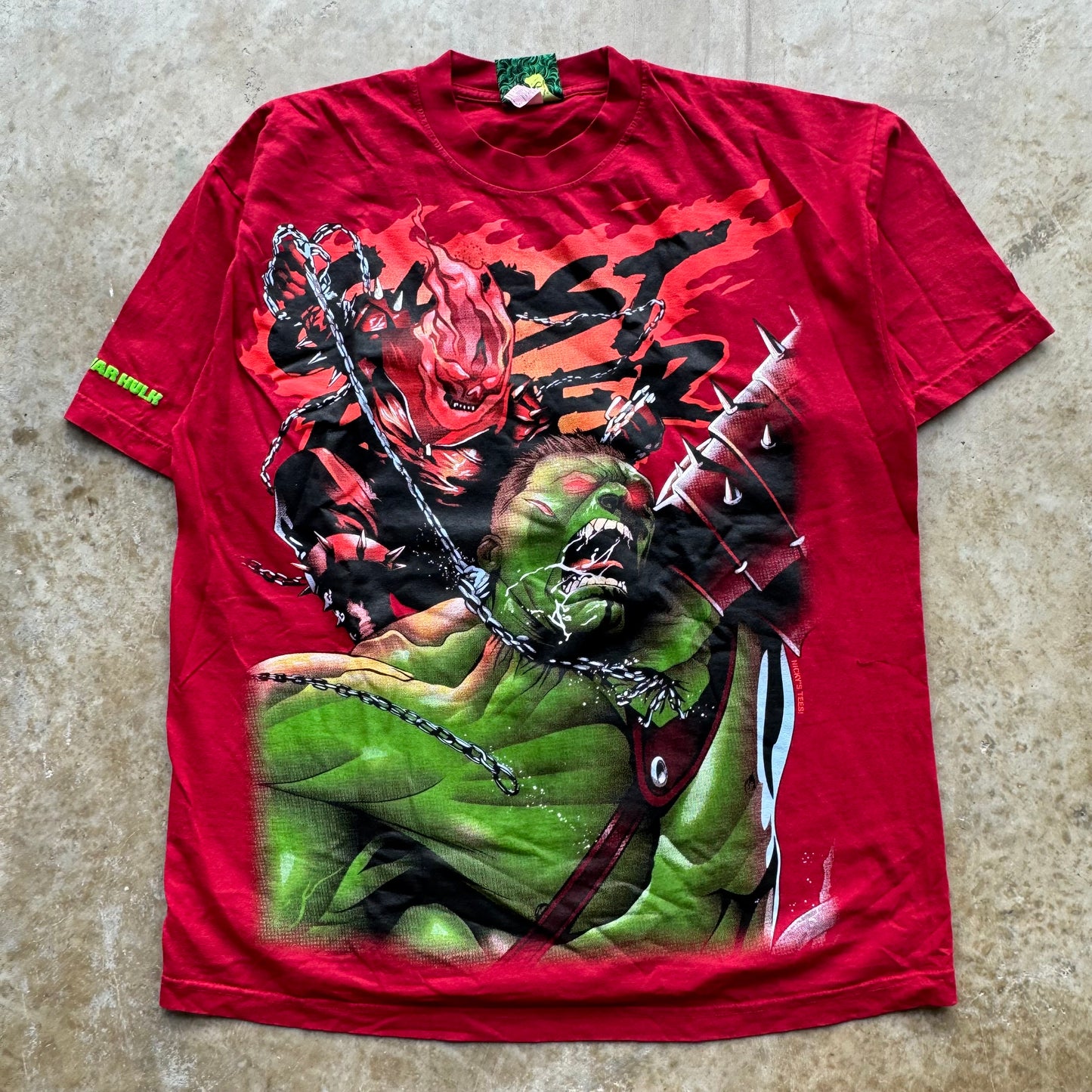 Single sided multiple shirts