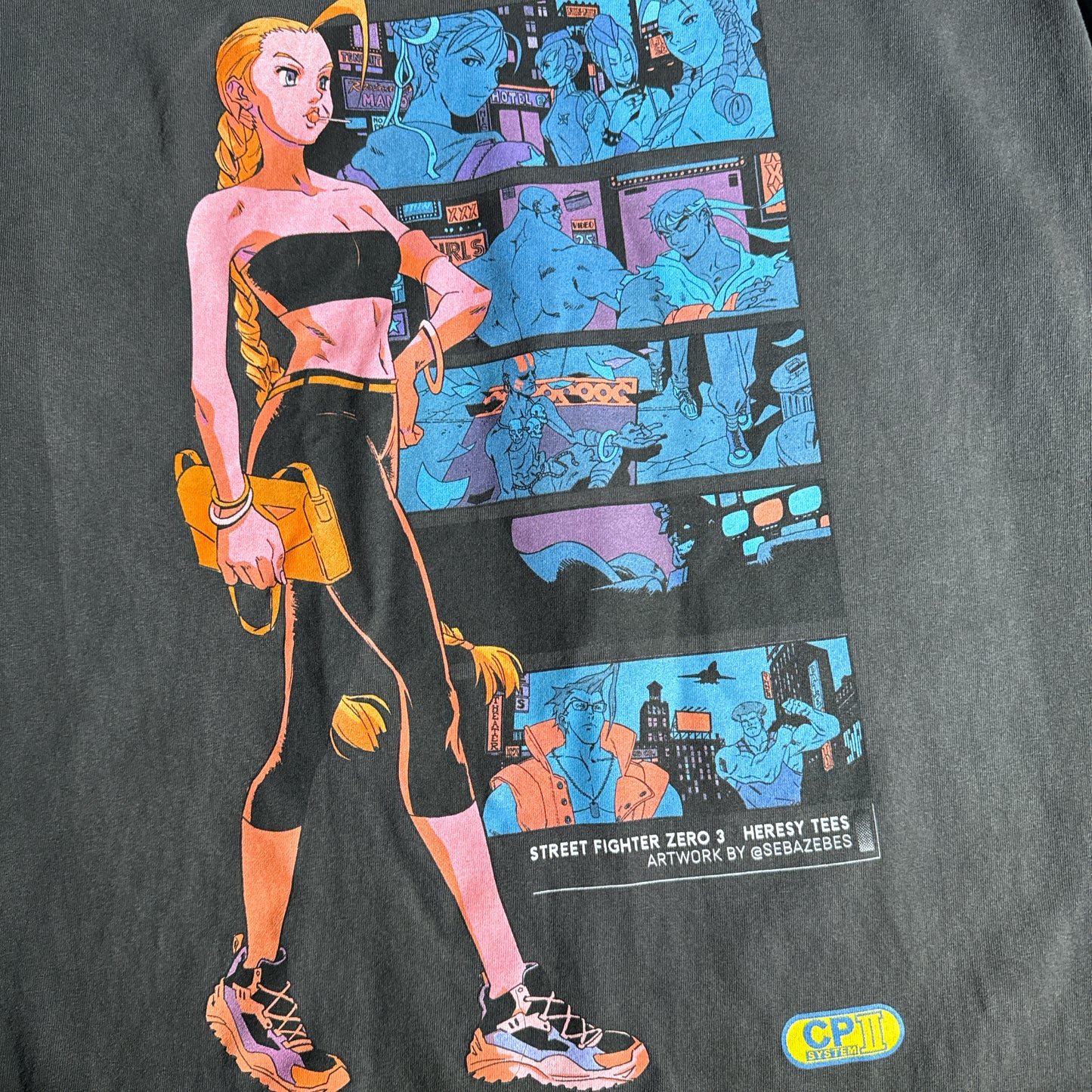 Single sided shirt large