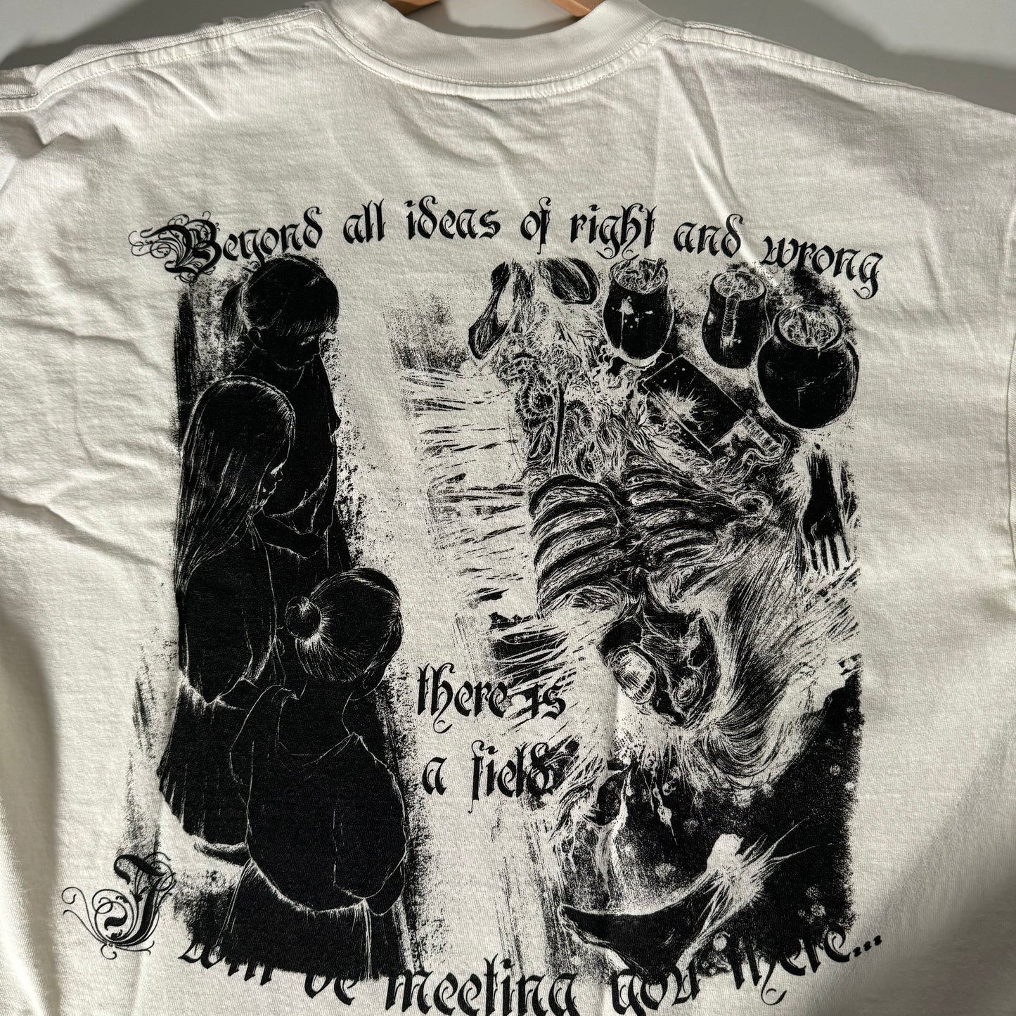 Double sided shirt large