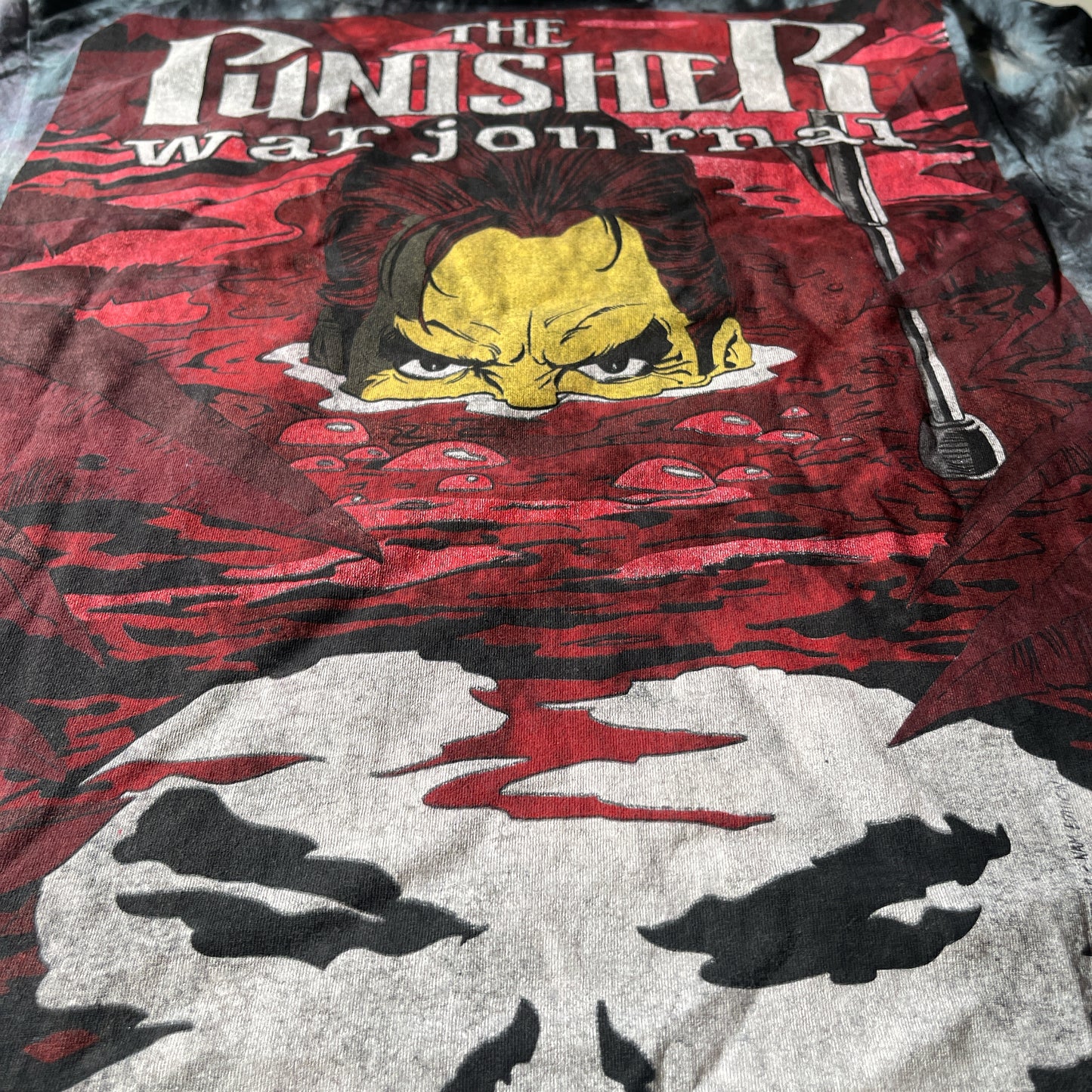 Double sided shirt tie dye large
