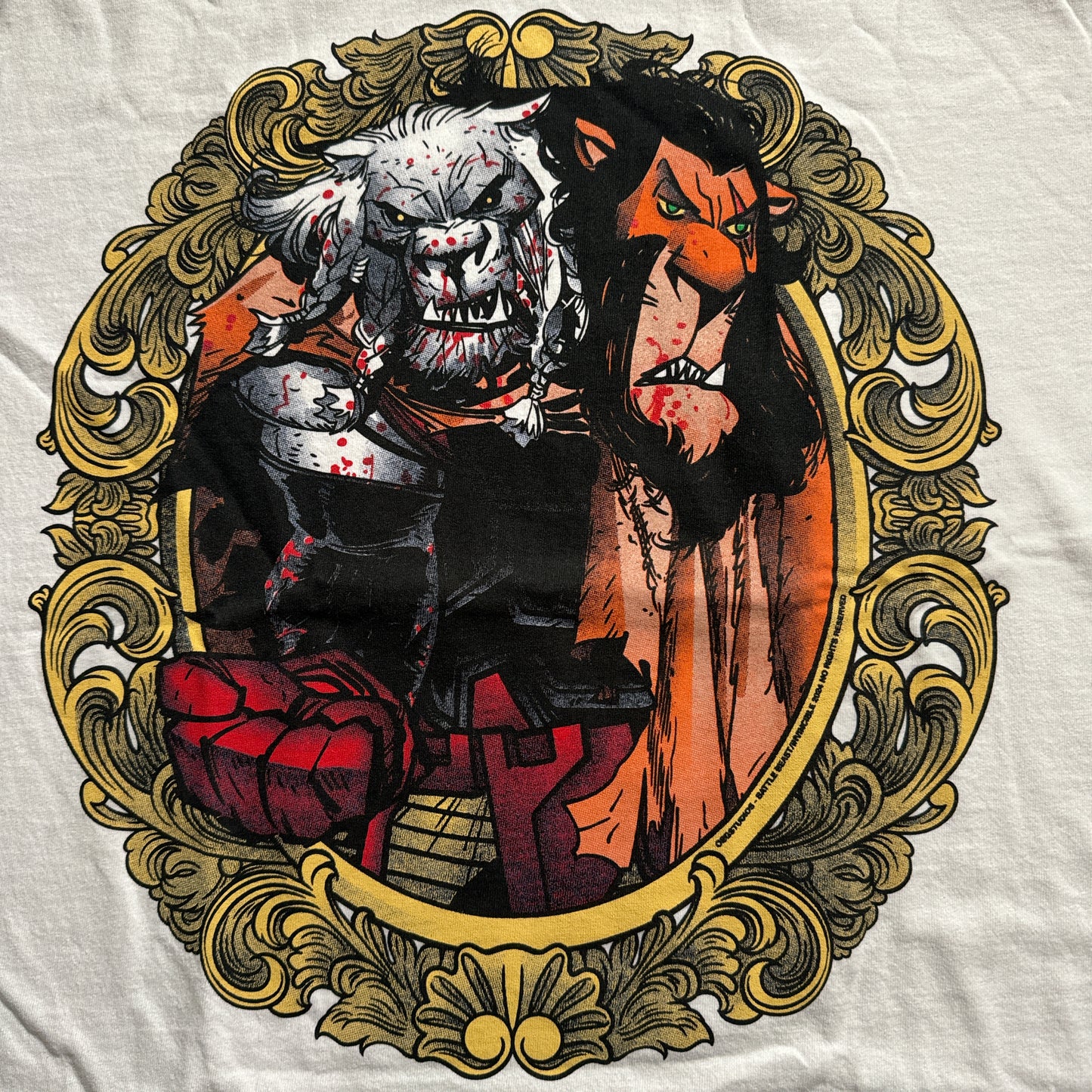 Single sided shirt large