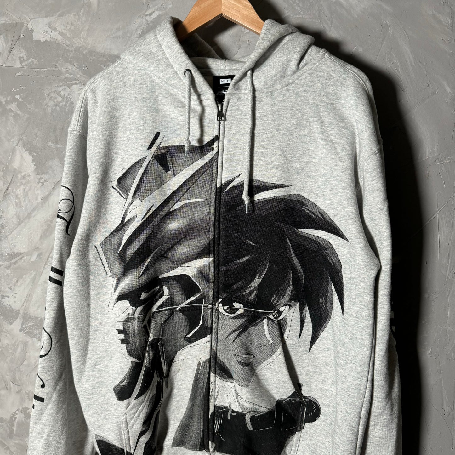 Zip up longsleeve hoodie small