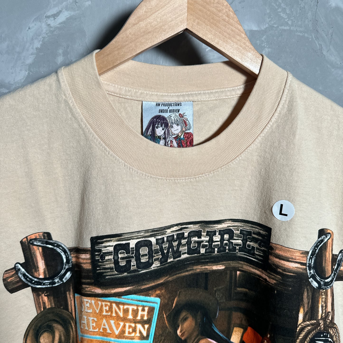 Single sided shirt large