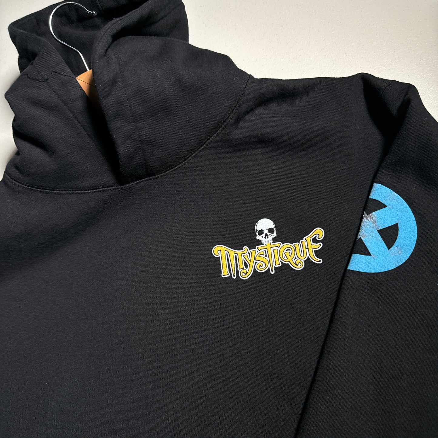 Double sided hoodie large
