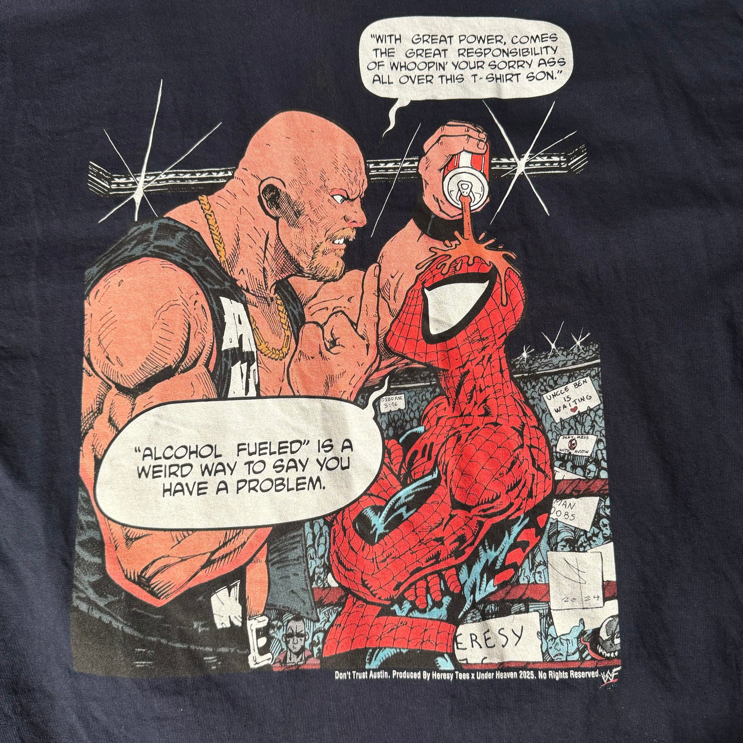 Single sided shirt large
