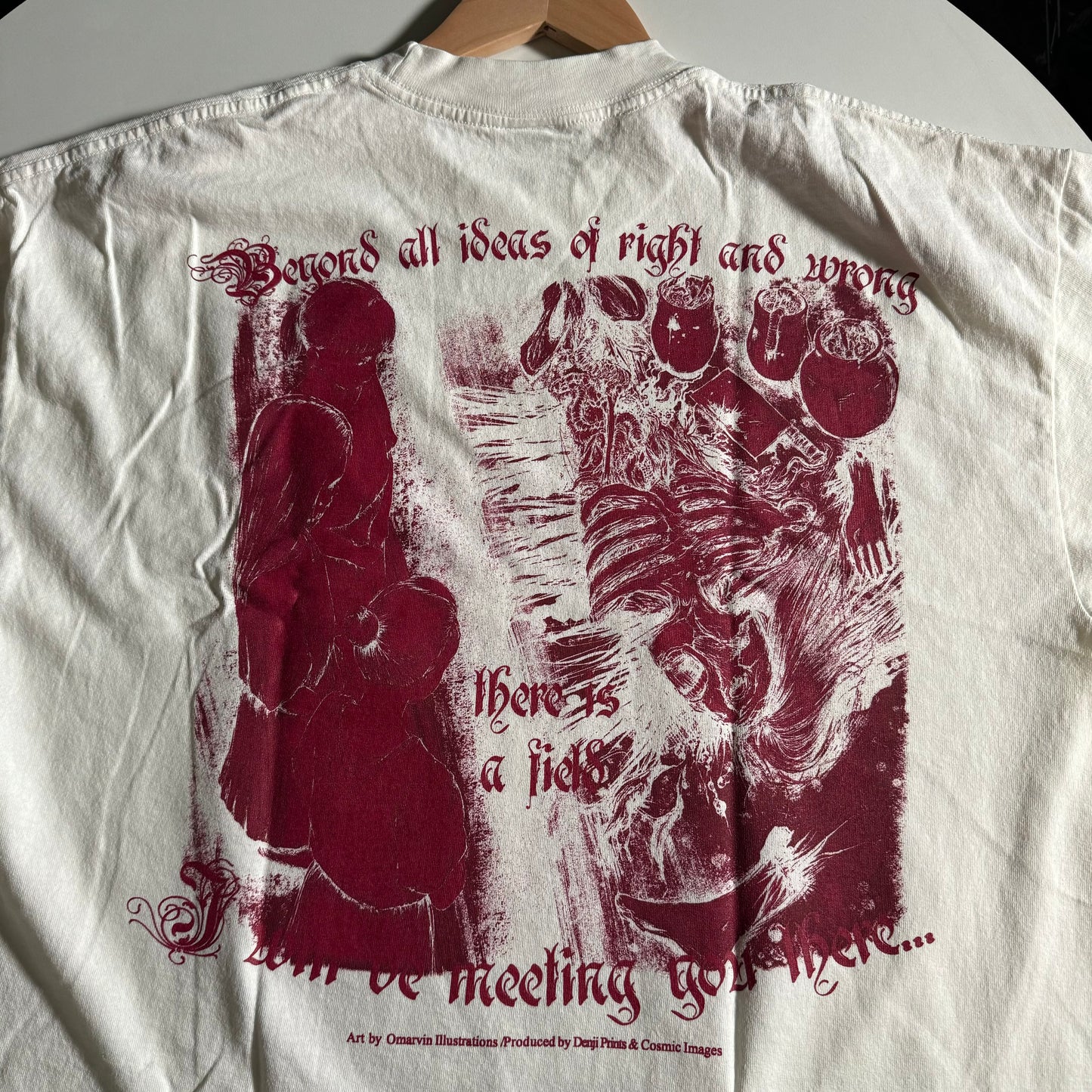 Double sided shirt large