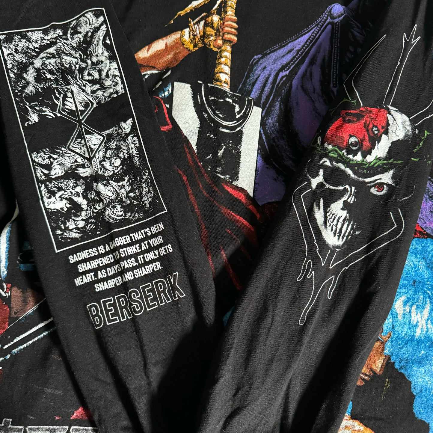 Double sided longsleeve shirt X-Large