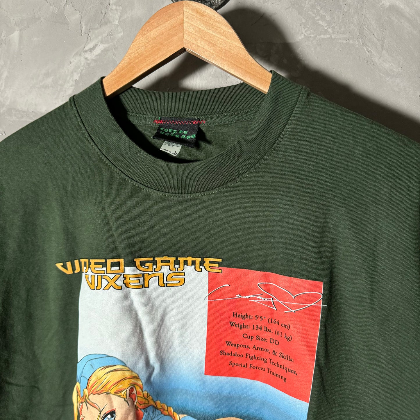 Single sided shirt large