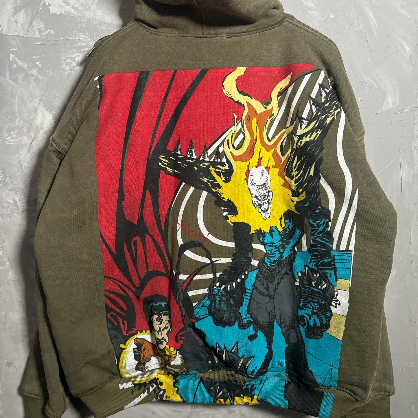 Double sided hoodie X-Large