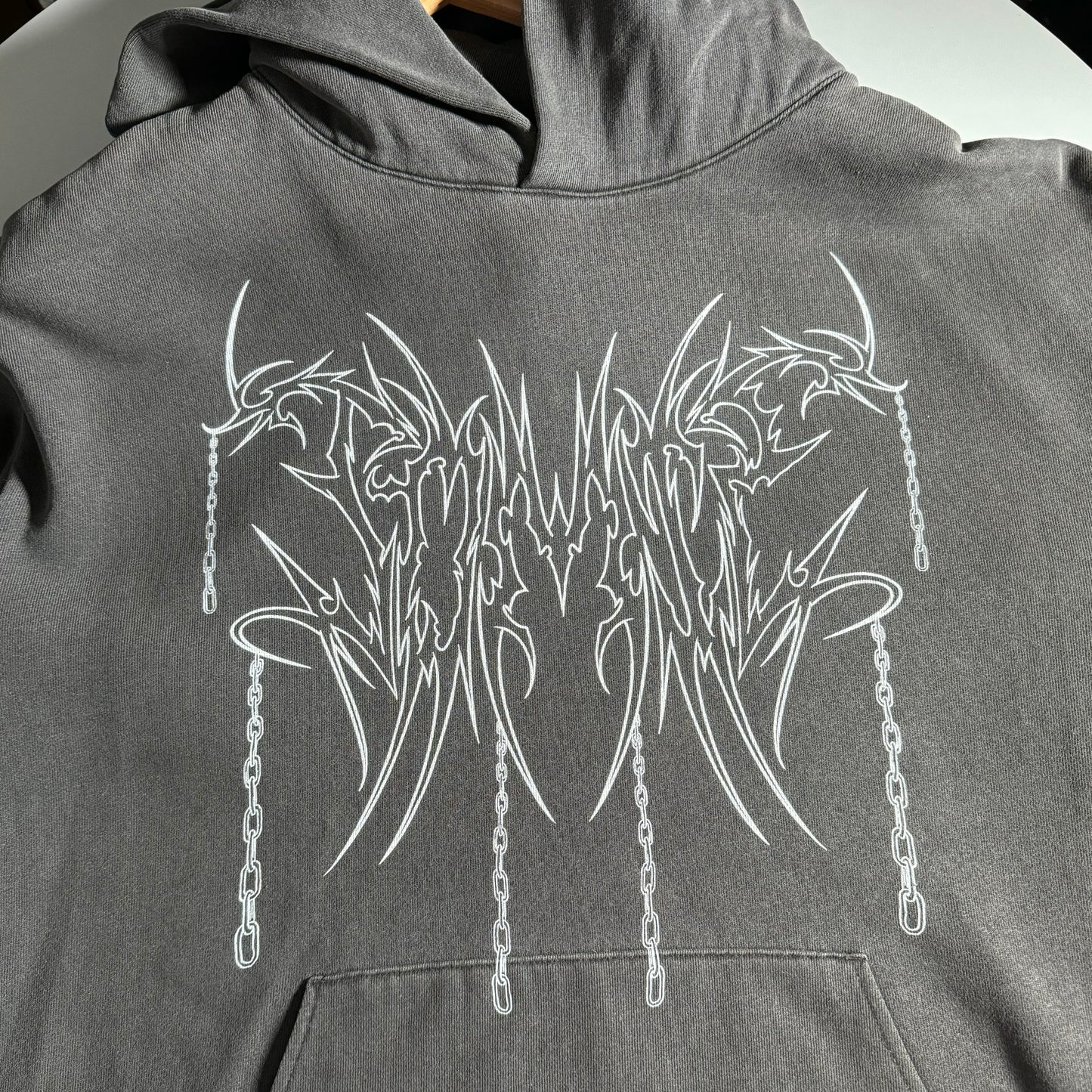 Single sided hoodie large
